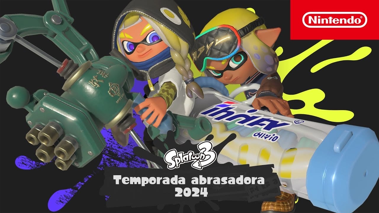 Splatoon Anuncia Su Nueva Temporada Abrasadora