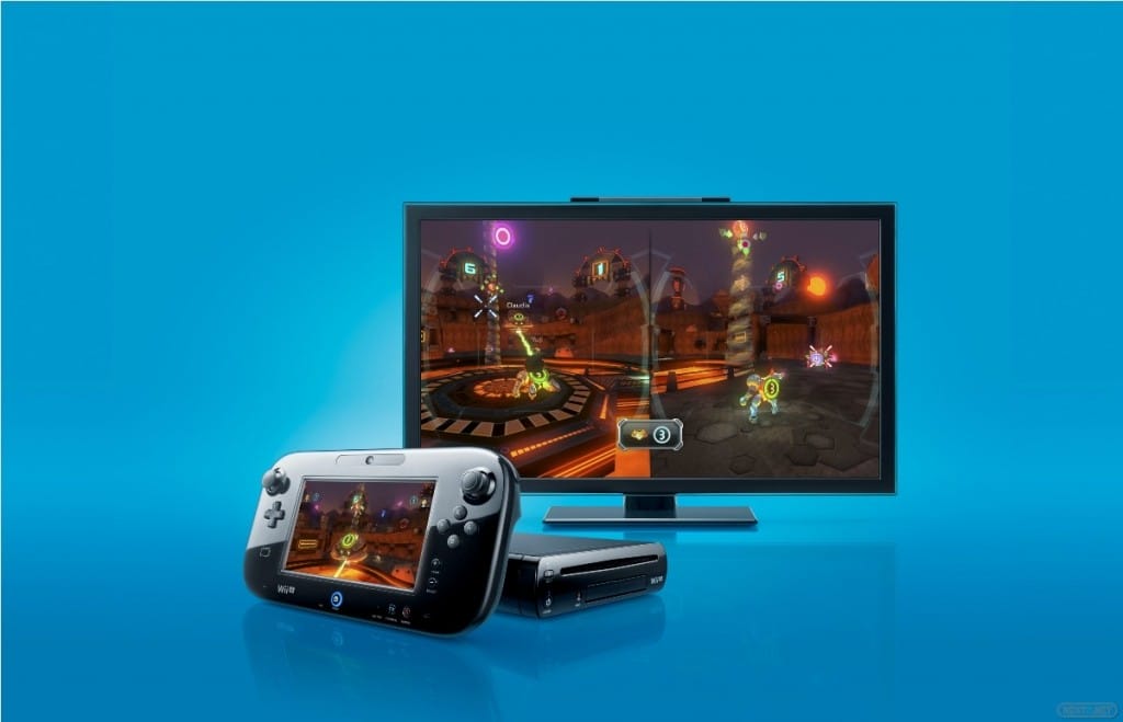 Wii U y Wii U GamePad negro Premium NIntendo Land 16-09