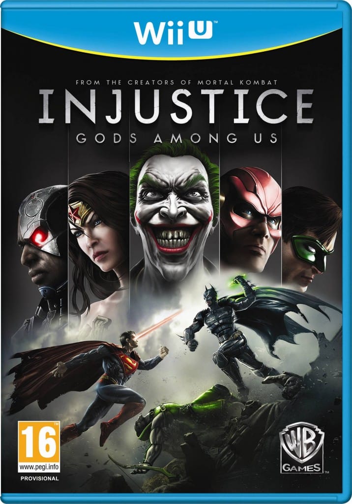 Injustice Gods Among Us Wii U 10-10 boxart