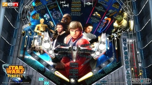 1302- 10 Star Wars Pinball