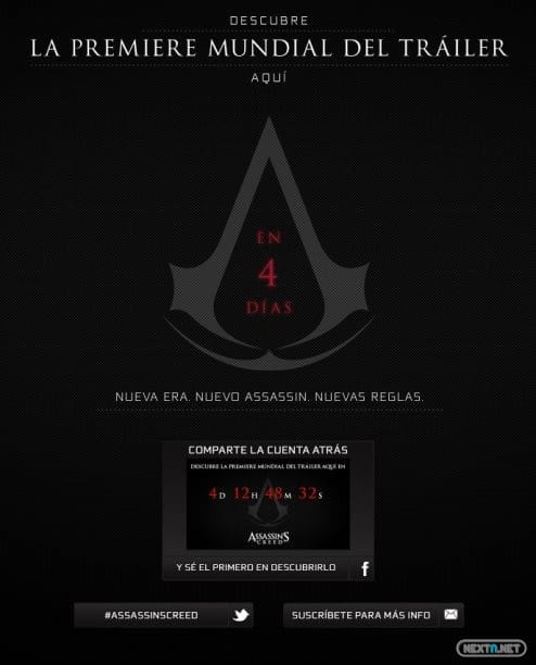 1303-01 Assassins Creed IV Black Flag Cuenta atrás