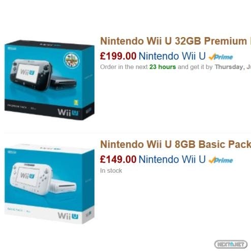 1307-16 Wii U Amazon Reino Unido