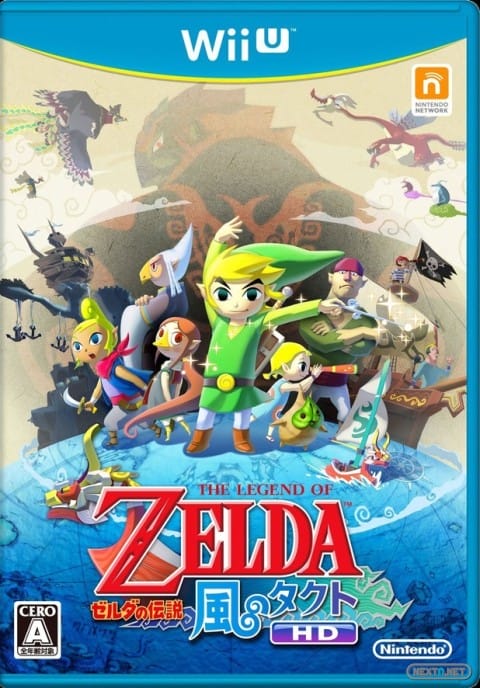 1308-08 The Legend of Zelda Wind Waker HD boxart japo