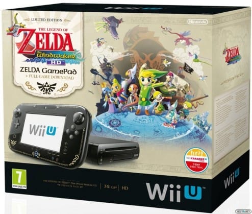 1308-29 Pack Wii U Premium Zelda Wind Waker HD