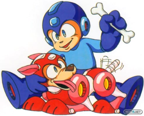 1309-07 Mega Man y Rush