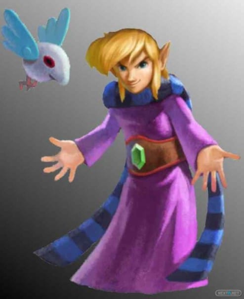 1310-08 The Legend of Zelda Ravio Link oscuro