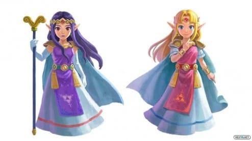 1310-11 The Legend of Zelda A Link Between Worlds Zelda y Hilda