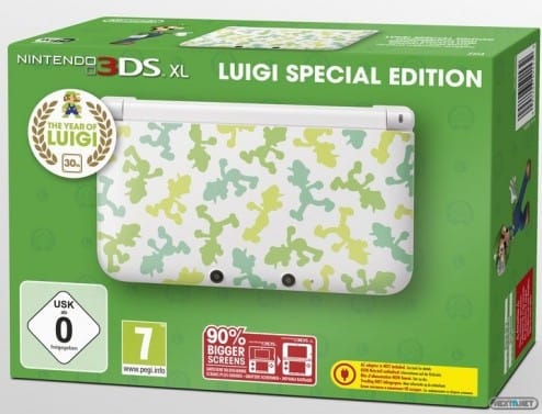 1310-15 3DS XL Luigi Consola
