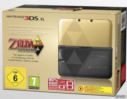 1310-15 3DS XL Zelda A Link Between Worlds Consola 03
