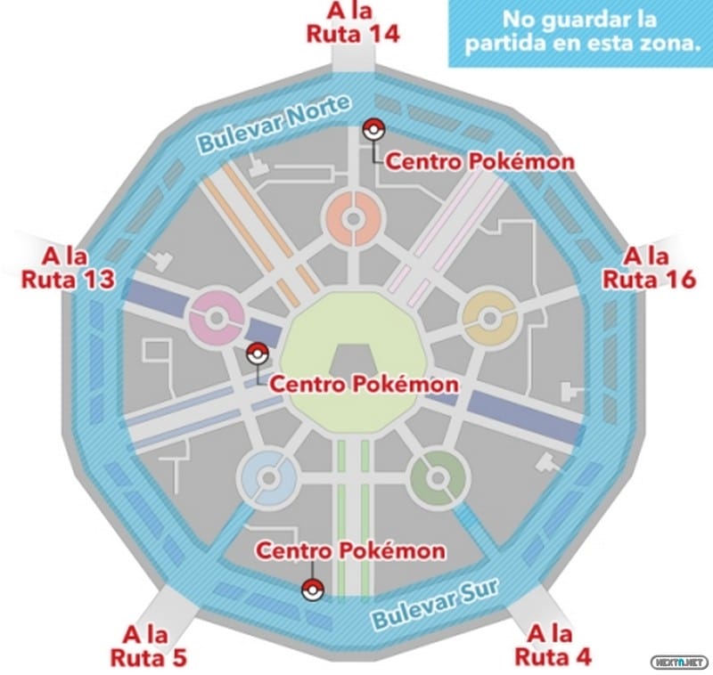 1310-18 Pokémon X - Y Luminalia puntos donde no guardar