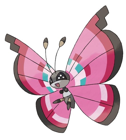 1310-21 Pokémon X  - Y  Vivillon