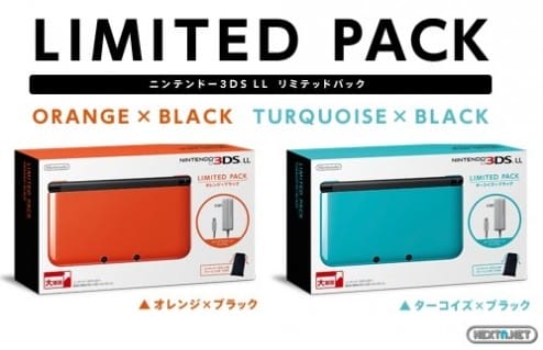 1310-23 3DS XL Naranja Negro Turquesa 05