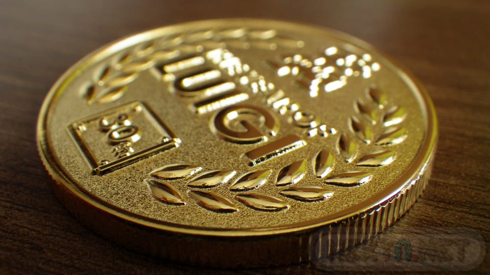 Moneda Año de Luigi 30 Aniversario