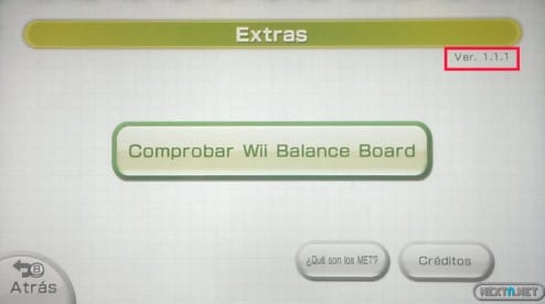 1311-13 Wii Fit U Actualización 1.1.1