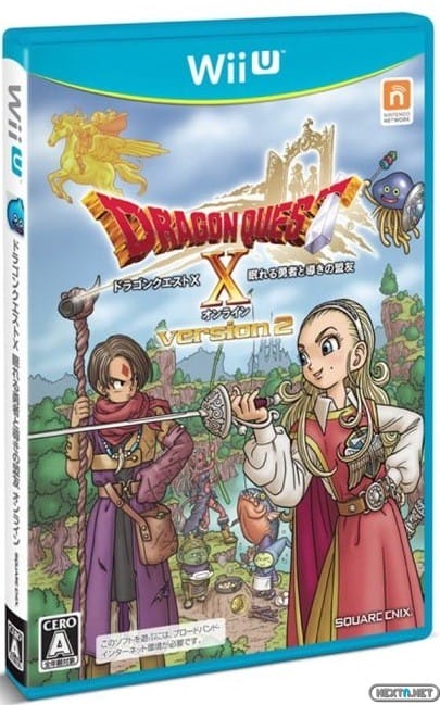 1311-21 Dragon Quest X Versión 2 boxart Wii U