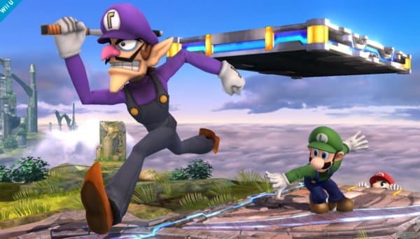 1402-27 Smash Bros Waluigi