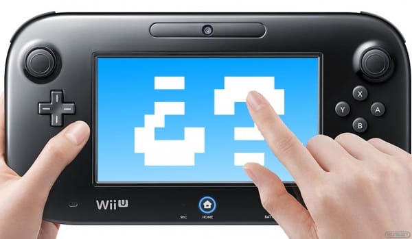 1403-15 Wii U GamePad juego misterioso