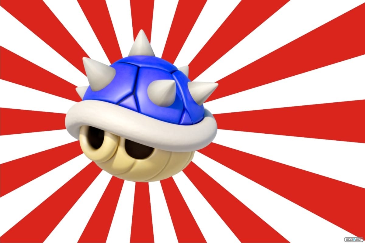 Bandera Japón Caparazón Mario Kart 8 Deluxe