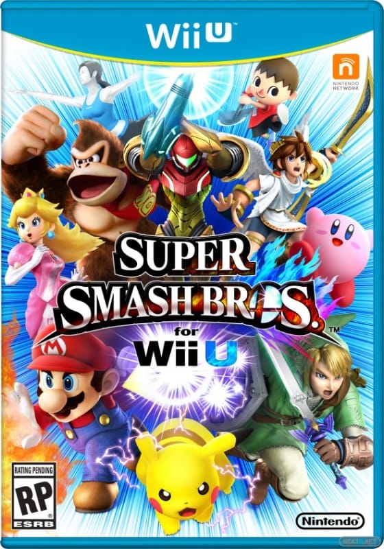 1406-11 Super Smash Bros. Wii U Boxart