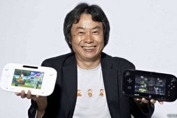 Shigeru Miyamoto Wii U GamePad
