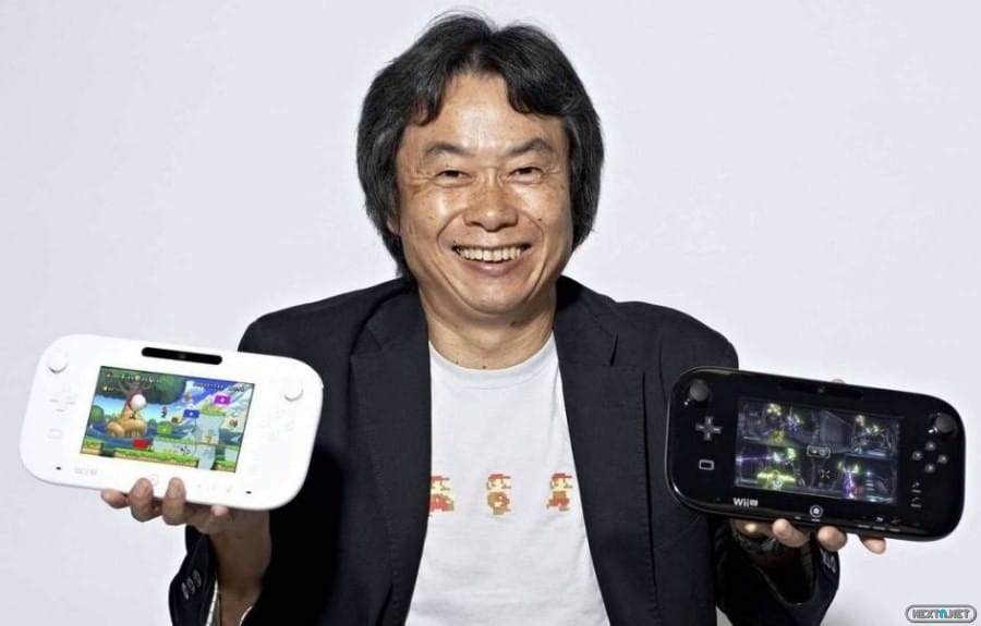 Shigeru Miyamoto Wii U GamePad