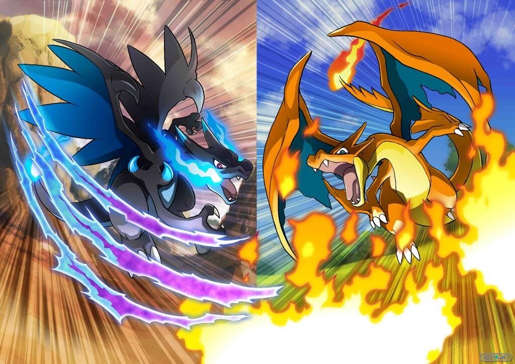 Consigue un Charizard con la megapiedra contraria a tu versión de Pokémon X-Y. ¡Fácil y por tiempo limitado! Consigue un Charizard con la megapiedra contraria a tu versión de Pokémon X-Y. ¡Fácil y por tiempo limitado!