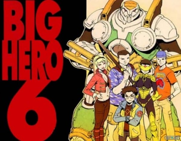 1409-16 BIg Hero 6 originales