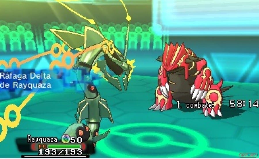 pokemon rubí omega y zafiro alfa mega rayquaza llamativas