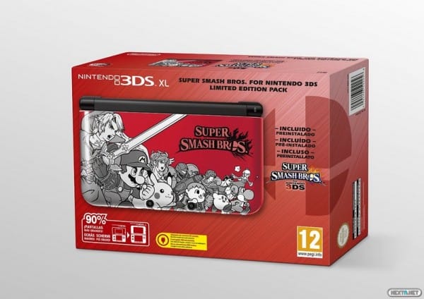 1411-29 3DS XL modelo Smash Bros