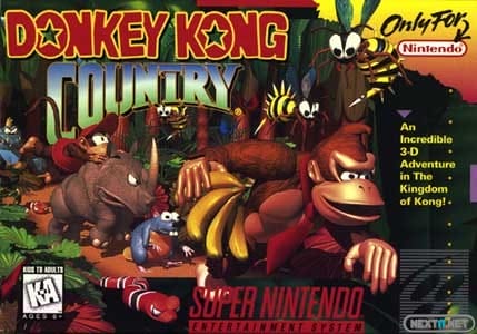 Donkey Kong Country Box-art