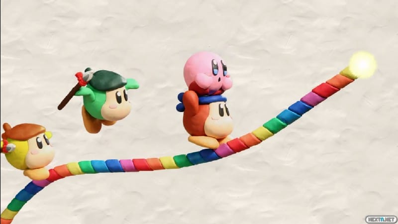 Spot japonés de TV de Kirby y el Pincel Arcoíris