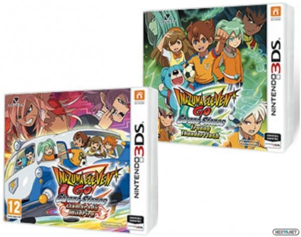 1502-13 Inazuma Eleven Go Chrono Stone Llamarada y Trueno