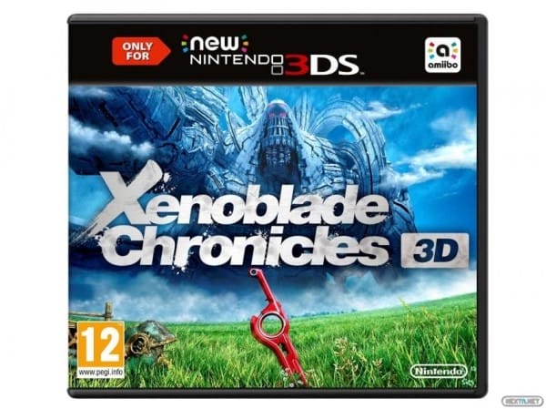 Xenoblade Chronicles 3D boxart europeo