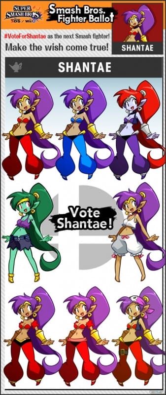 1504-04 Shantae Super Smash Bros.