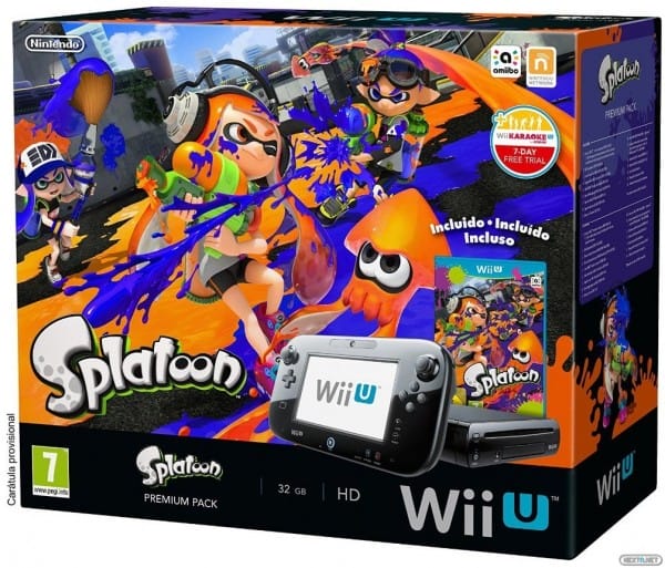 1504-27 Splatoon Pack Wii U