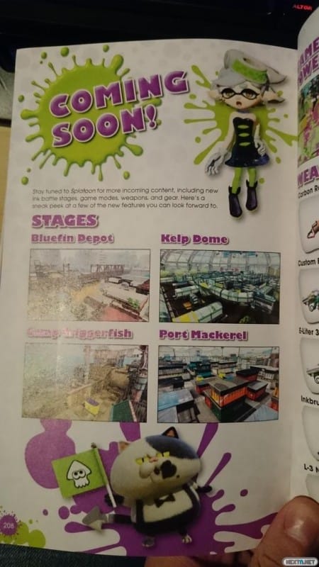 1505-29 Echa un vistazo a las armas y escenarios que llegarán a Splatoon por DLC 02