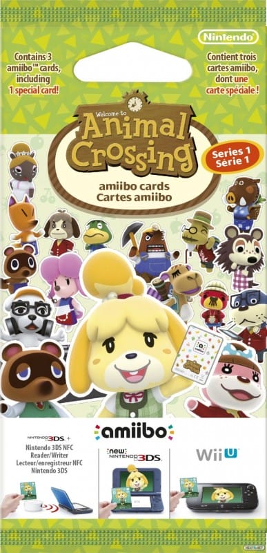 1507-22 sobres de cartas amiibo
