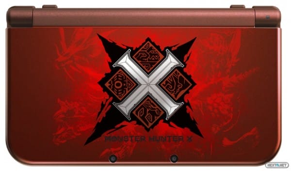 1507-30 Monster Hunter X New 3DS XL
