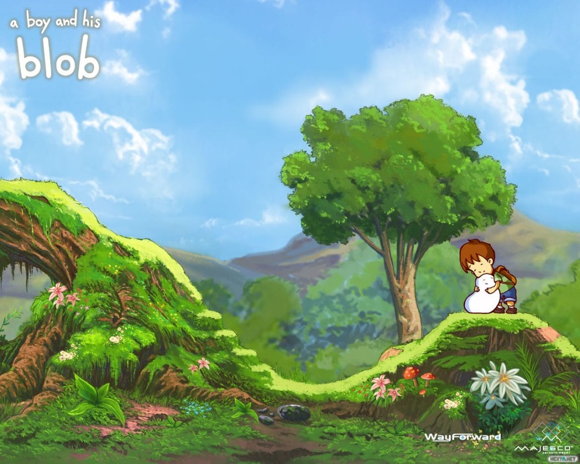 A boy and his blob