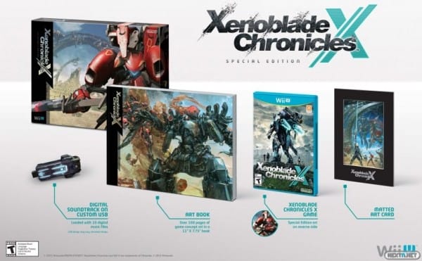1508-30 Xenoblade Chronicles X Edición Especial Americana