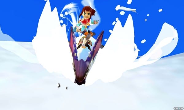 ¡Deslizarte por la nieve con un Lagombi tiene que ser una gozada!