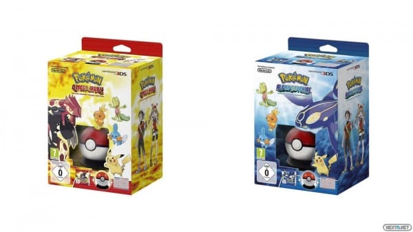 1509-11 Packs Pokémon Zafiro Alfa Rubí Omega