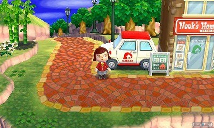 1509-22 Animal Crossing Happy Home Designer coche 01