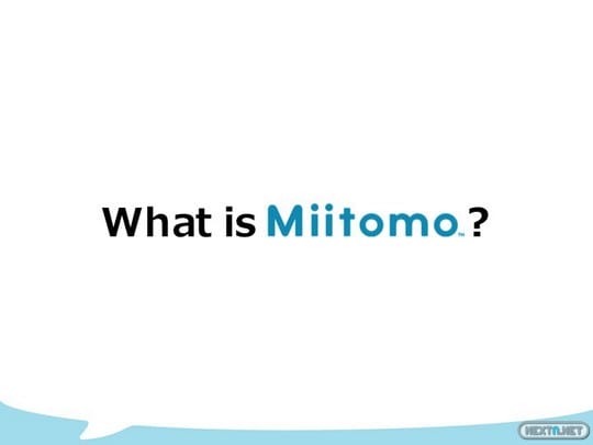 ¿Qué es Miitomo?