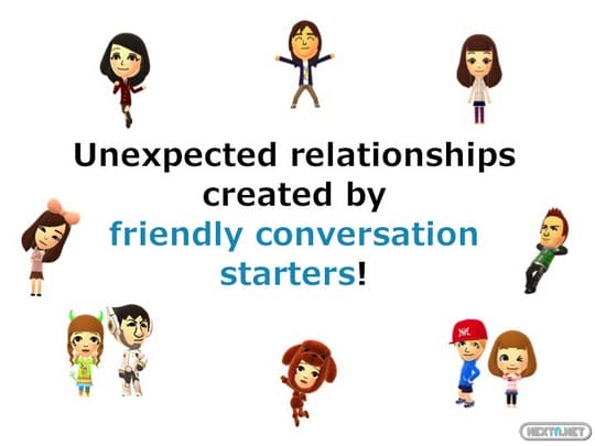 Relaciones inesperadas creadas por amistosos temas de conversación.