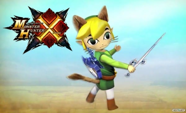 Monster Hunter X Toon Link Felyne