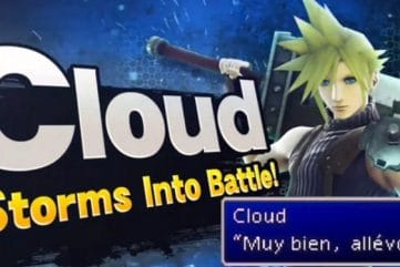 Super Smash Bros Cloud Strife