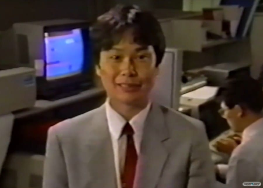 Shigeru Miyamoto en los 80