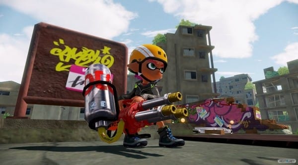 Splatoon tintralladora Extintador