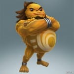 Hyrule Warrios Legends Artworks Darunia